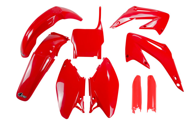 Full Kit Plastiche rosso per Honda CR 125 R 2T (2005-07) - CR 250 R 2T (2005-07)